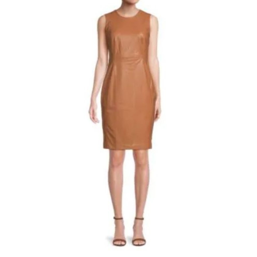 Calvin Klein Vegan Leather‎ Dress